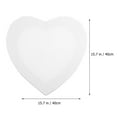 thumbnail image 4 of MasteelfCA 2pcs Loving Heart Canvas Creative Funny Painting Drawing Board for Woman Man (Width 40cm), 4 of 7