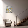 thumbnail image 5 of ZHONGYUTONG Bird Canvas Wall Art Grey and Yellow Painting Love Birds Picture Birds on Tree Branches Artwork for Bedroom Decor Framed (20.00" x 20.00"), 5 of 5