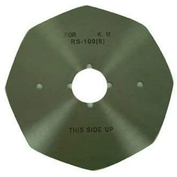 SuLee RC-280 4" Octagonal-Round replacement blade Knife For Stand Up Type Electric Fabric Cutters