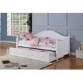thumbnail image 2 of Julie Ann Wood Twin Daybed with Trundle White, 2 of 13