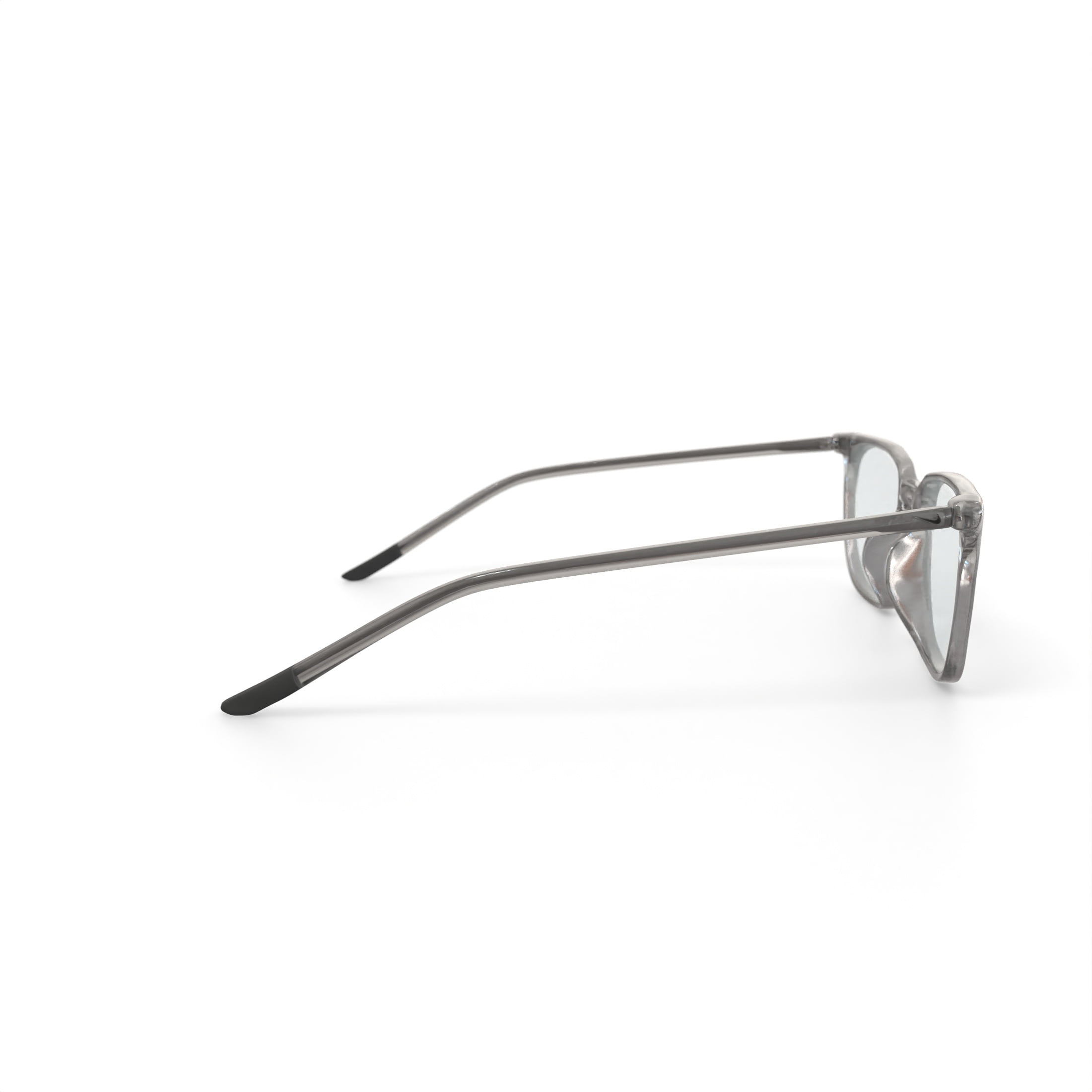 Nike Men's 7250G Prescription Eyeglasses with Case, Clear
