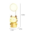 thumbnail image 3 of ZZkhGO Kids Rechargeable Bedside Lamp, Cute Doll Rabbit Night Light, Dimmable Portable Reading Lamp for Children’s Room Gifts, 3 of 7