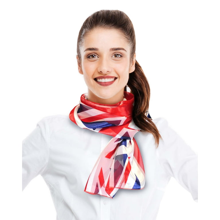 Union jack 2024 silk scarf