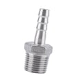 thumbnail image 3 of Adaptador De Espiga Para Manguera, Acero Inoxidable Ss304 Rosca Macho Conexión De Tubería Espiga Para Manguera Espiga Bsp 1/8 "~ 3/4" Se Utiliza Para Conectar Muchas Tuberías Diferentes (1/2 * 10mm), 3 of 14