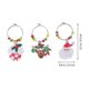 thumbnail image 5 of Round Chain Cup Charm Wine Glass Charms Multi Colored Zinc Alloy For Party Organizers And Guests 12Pcs, 5 of 5