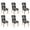 Daisy-3, variant on Chair Covers for Dining Room Set Of 6 Stretch Dining Chair Cover Removable Washable Chair Seat Protector Cover for Home Party Hotel Wedding Ceremony, Universal Size (daisy)