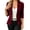 Red, variant on TOUMENY Women's Cardigan Knitted Hollow Out Lightweight 3/4 Sleeve Open Front Outerwear Summer Fall Casual Loose Cardigans Black L