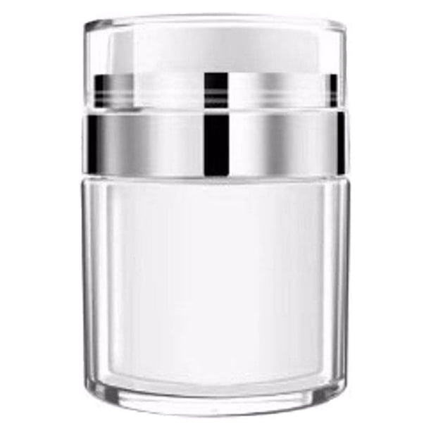 Ounissouiy Latas de viaje al vacío conveniente pequeña lata de crema ligera duradera multiusos contenedor de fácil almacenamiento subpaquete Almacenamiento y organización del hogar 50 gramos