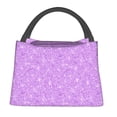 thumbnail image 1 of Balery Lilac Glittering Bolsa de Aislamiento Portátil – Bolsa de Almuerzo con Forro de Aluminio Mejorado, Funda Impermeable y Fácil de Limpiar para Picnic y Caja de Almuerzo, 1 of 6