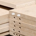 thumbnail image 4 of WORGEOUS CONDUCTORES DE LACA DE LACA DE CAMA 100 PCS CONECTORES DE HARDWARE DE PLAST, 4 of 8