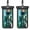 Black (2 Pack), variant on Waterproof Phone Pouch with Lanyard, [2 Pack] Cell Phone Underwater Dry Bag Case for iPhone 14 13 12 11 Pro Max XS XR 8 7, Samsung Galaxy S23 Ultra S22 S21+ S20 S10 A03S A14 A54 5G A32 A42 A52-Clear