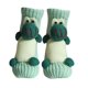 thumbnail image 2 of Calcetines de animales, regalos de año , antideslizantes, novedosos, calcetines gruesos de tubo medio para dormitorio Rana verde claro, 2 of 10