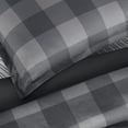 thumbnail image 4 of Serta Simply Clean Alex Buffalo Check Plaid 7-Piece Bedding Set, Queen, 4 of 4