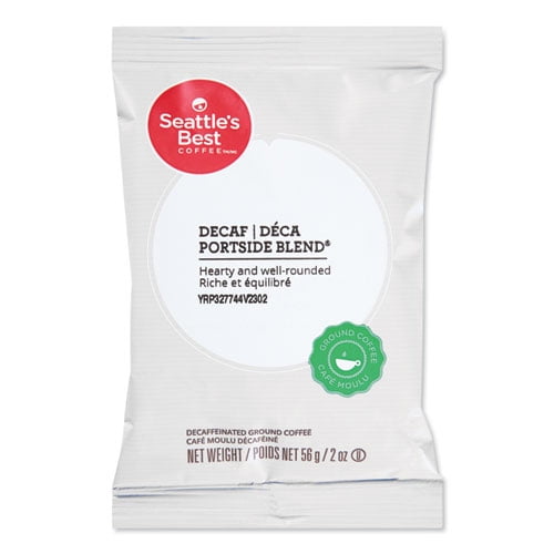 Premeasured Coffee Packs, Decaf Portside Blend, 2 oz Packet, 18/Box Premeasured Coffee Packs, Decaf Portside Blend, 2 oz Packet, 18/Box