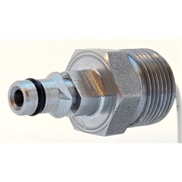 Adaptador Para Manguera Hidrolavadora De M22-14 A Plug 9 Mm Cesma Maquinados MCVGCE-164