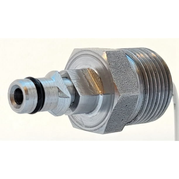 Adaptador Para Manguera Hidrolavadora De M22-14 A Plug 9 Mm Cesma Maquinados MCVGCE-164