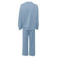 thumbnail image 4 of Pants Sets Women 2 Piece Outfits - Long Sleeve Sweatshirt With Sweatpants Matching Sets Women Clothing Fall Womens Lounge Sets, 4 of 5