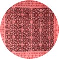 thumbnail image 1 of Ahgly Company Indoor Round Persian Red Traditional Area Rugs, 3' Round, 1 of 4