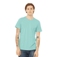 thumbnail image 4 of Gildan Hammer T-Shirt, Cotton Short Sleeve Shirt, Heavyweight Tee for Men, Chalky Mint, 3XL, 4 of 5