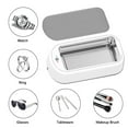 thumbnail image 2 of Portable Ultrasonic Jewelry Cleaner with LED Light - Professional Household Cleaning Machine for Eyeglasses  Rings  Watches  and Dentures (600ML), 2 of 6
