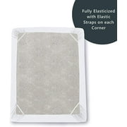 Elegant Comfort Luxury Microfiber King Size Fitted Sheet, Deep Pocket 18 Inch, White