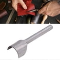 thumbnail image 2 of Half Round Cutter Punch Long Handle Leather Craft Tool for Handmade Goods, Steel ArcShaped Belt End Punches for Leather Crafters (30 mm), 2 of 5