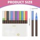 thumbnail image 3 of ¡Ofertas! Bolígrafos Hilingoto de doble trazo (24 colores), 3 of 8