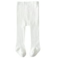 thumbnail image 1 of Baby Girls Pantyhose Elastic Waist Solid Color Stockings Slim Tights, 1 of 5