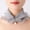 Gray, variant on Tweang Neck Scarfs Mesh Neck Scarf for Women Breathable Elastic Scarf with Imitation Pendant & Ruffle Edge Beige One Size