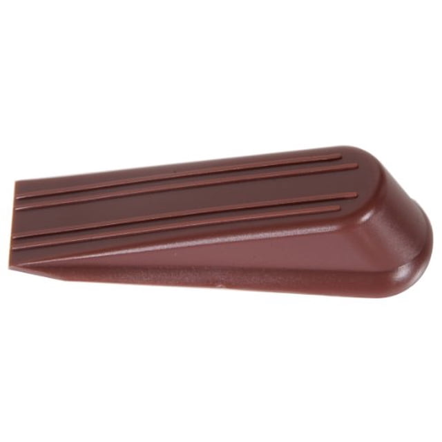 Hillman Hardware Essentials 852372 Floor Door Stops Wedges Brown 5" - 2 Pack