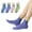 Purple, variant on Xudanell Girls Cotton Socks Kids Graphic Crew Kids Socks 6-8 Years Old Sport School Children 4 Pairs