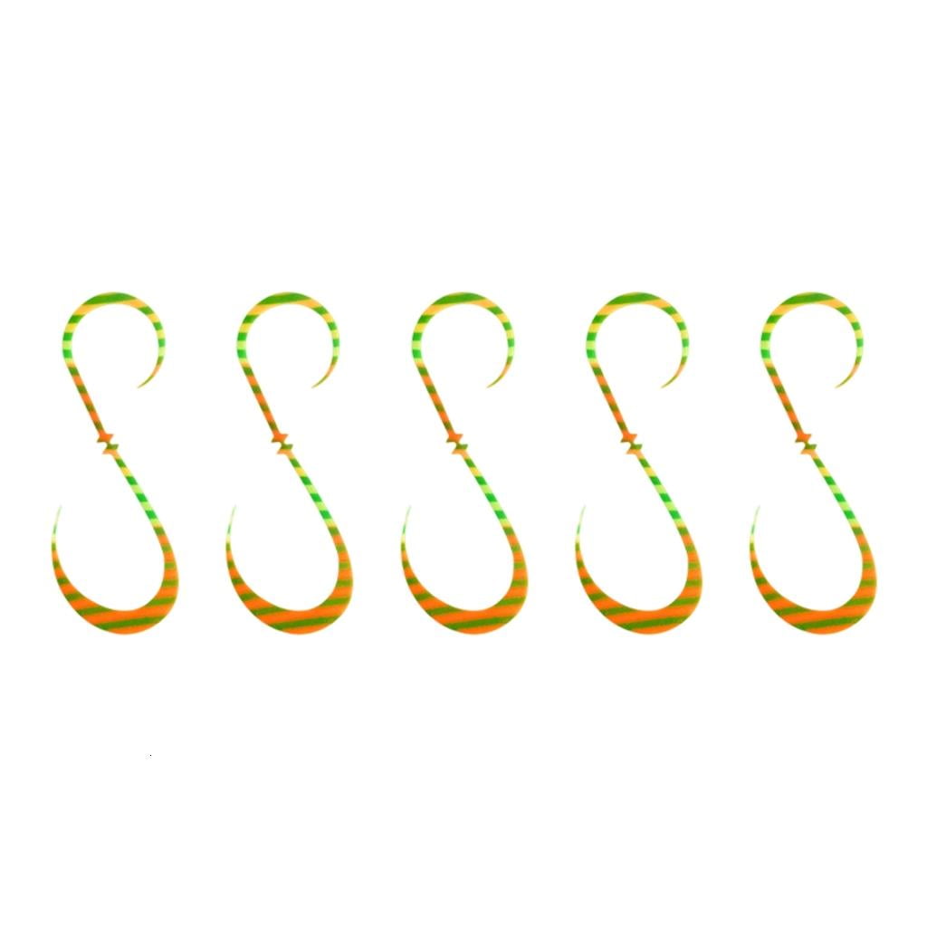 Lerpwige 11 cm Silicone Lures Strips for Fishing Tackle Skirt Replacement
