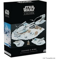 Asmodee Star Wars Legion Crashed X-Wing Battlefield Expansion for Adult Board Games, Plastic