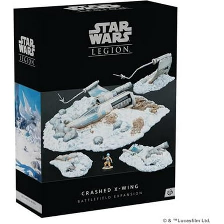 Asmodee Star Wars Legion Crashed X-Wing Battlefield Expansion for Adult Board Games, Plastic