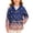 Blue, variant on YUANxueke Girls Hoodie Windbreaker Printed Full Zip Jackets Casual Outdoor Fashion Windproof Jacket with Pockets,Multicolor,2-3 Years