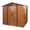 Coffee, variant on CarButler 6x5ft Metal Outdoor Storage Shed With Window and Lockable Sliding Doors for Garden Backyard Patio Lawn Gray