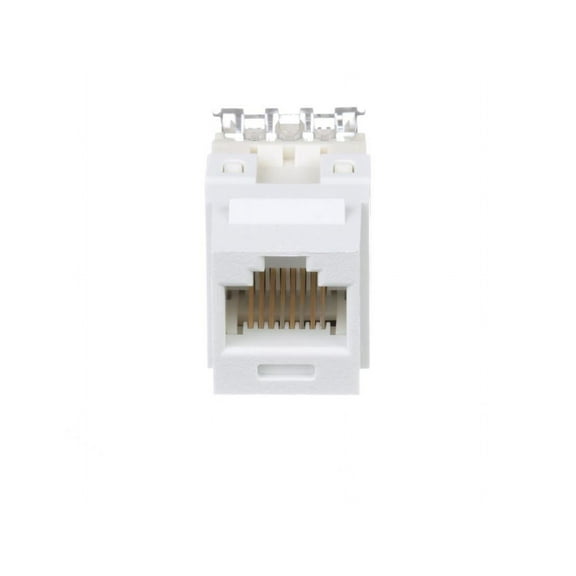 Panduit NK688MWH NetKey Cat6 Punchdown Keystone Jack Module, White