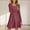 Wine, variant on Cyber**Monday ChaoHeng Fall Long Sleeve Dresses for Women Women's Solid Color Ribbed Knit Sweater Dress,Long Sleeve Round Neck Tunic Dress
