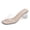 Apricot, variant on Clear Block Heel Sandals for Women Chunky Heel Open Toe Slip on Shoes Square Toe Transparent Strap Mule Slides for Beach Vacation Summer Party Daily Wear