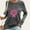 #131-Gray, variant on Craaazy Womens T Shirts Breast Cancer Shirt Casual Loose Crewneck Long Sleeve Pullover Pink Ribbon Awareness Comfy Tops Gifts