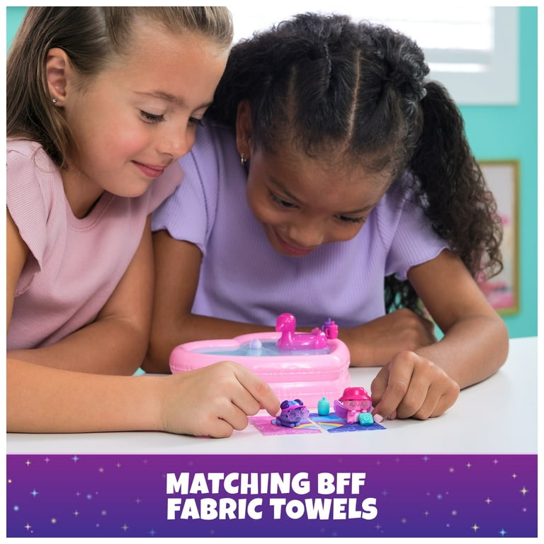 Hatchimals Alive, Neon Rainbow Bestie Pool Party With 2 BFF Figures In Color Reveal Eggs, 14 Accessories, Kids Toys For Age 3 | Singapore