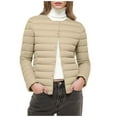 thumbnail image 2 of Roncen Women's Packable Puffer Jacket Windproof Lightweight Winter Coat, 2 of 6
