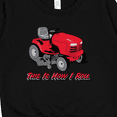 thumbnail image 3 of Inktastic This is How I Roll Mower Toddler Sweatshirt, 3 of 4