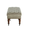 thumbnail image 5 of Linon Isabelle Velvet Tufted Bench, Multiple Sizes and Colors, 5 of 5