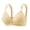 Beige, variant on Push Up Bras for Women Front Closure Lace Wireless Bralette Womens Seamless Jelly Bras