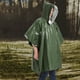 thumbnail image 3 of Poncho Paquete de 4 Poncho de lluvia de emergencia Manta térmica Poncho a prueba de clima Supervivencia al aire libre Equipo de campamento Abanopi Poncho, 3 of 7