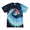 Blue Ocean, variant on Wild Bobby, Colorful Trippy Peacock Bird Animal Lover Tie-Dye T-Shirt