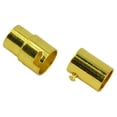 thumbnail image 3 of GUOOL 10 Sets Leather-Kumihimo Glue In Clasp Jewelry Finding DIY Gold 4mm, 3 of 7