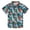 Blue Chimpanzees, variant on Boys Hawaiian Shirt Kids Tropical Luau 3D Print Button Down Shirts for 7-14 Years