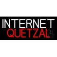 thumbnail image 1 of Internet Quetzal LED Neon Sign 10 x 24 - inches, Clear Edge Cut Acrylic Backing, with Dimmer - Bright and Premium built indoor LED Neon Sign for Computer & Electronics store decor., 1 of 7
